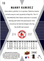2008 Upper Deck X Manny Ramirez #13