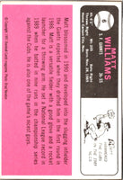 1991 Baseball Cards Magazine '66 Topps Replicas Matt Williams #6