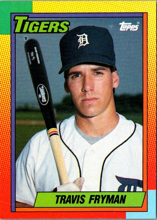 1990 Topps Traded Travis Fryman #33T Rookie