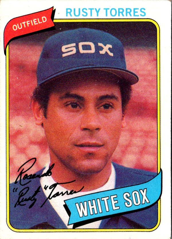 1980 Topps Rusty Torres #36