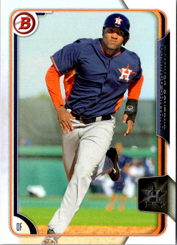 2015 Bowman Prospects Domingo Santana #BP109