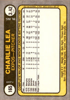 1981 Fleer Charlie Lea #165 Rookie