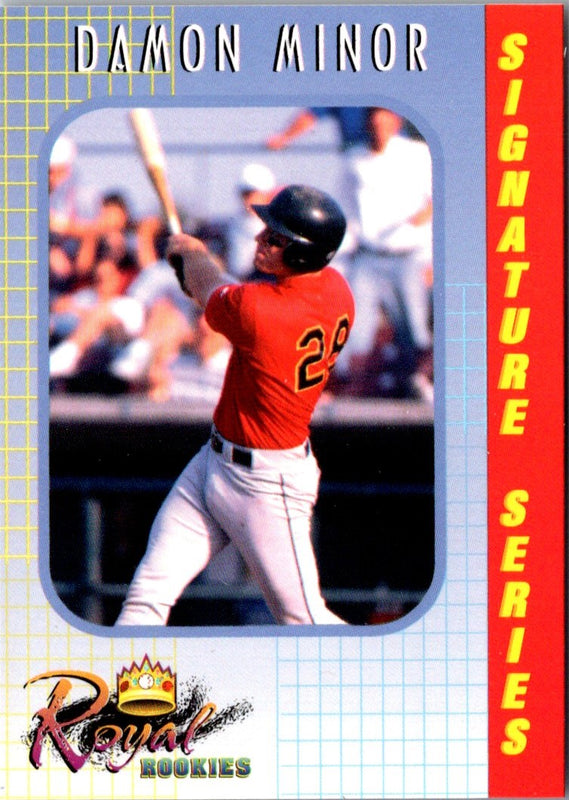 2000 Royal Rookies Damon Minor #22