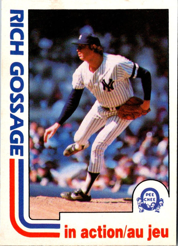 1982 O-Pee-Chee Rich Gossage #117