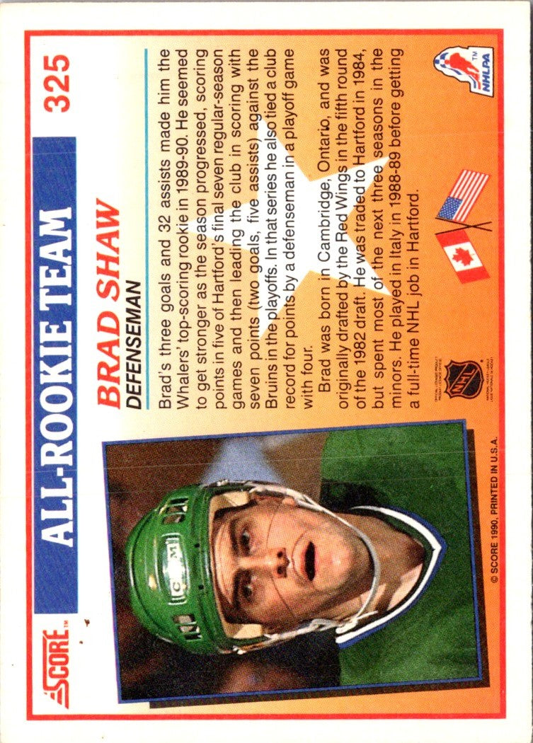 1990 Score American Brad Shaw