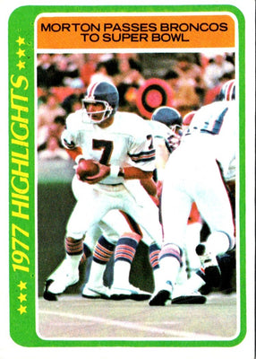 1978 Topps Craig Morton #2