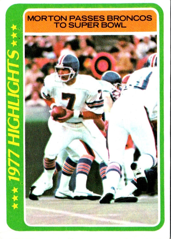 1978 Topps Craig Morton #2