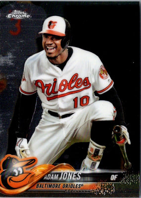 2018 Topps Chrome Adam Jones #138