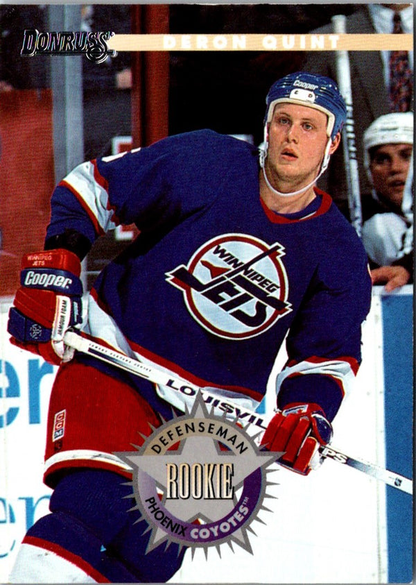 1996 Donruss Deron Quint #225