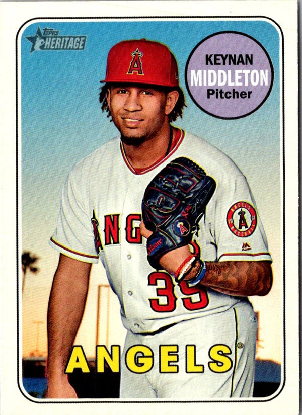 2018 Topps Heritage Keynan Middleton #676