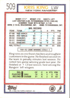 1992 Topps Kris King #509