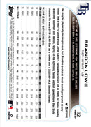 2022 Topps Opening Day Brandon Lowe