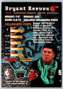 1995 Stadium Club Bryant Reeves