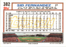 1992 Topps Sid Fernandez