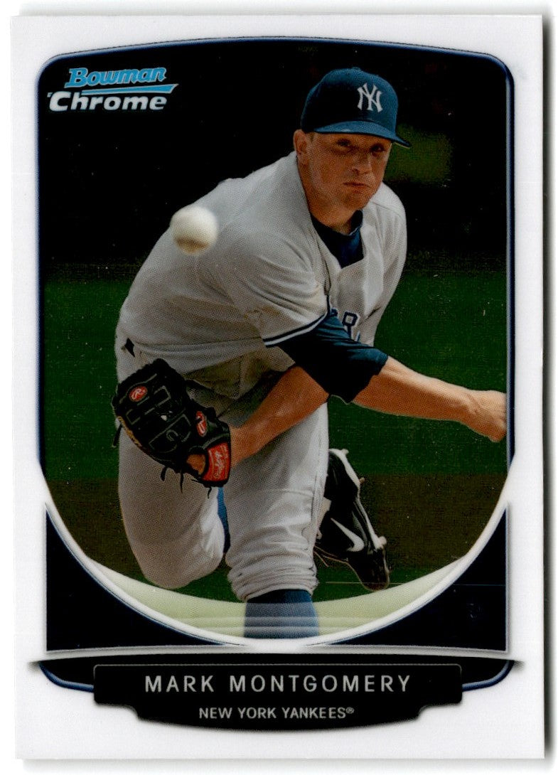 2013 Bowman Chrome Prospects Mark Montgomery