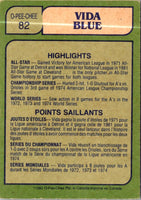1982 O-Pee-Chee Vida Blue #82