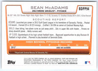 2012 Bowman Sean McAdams #BDPP94