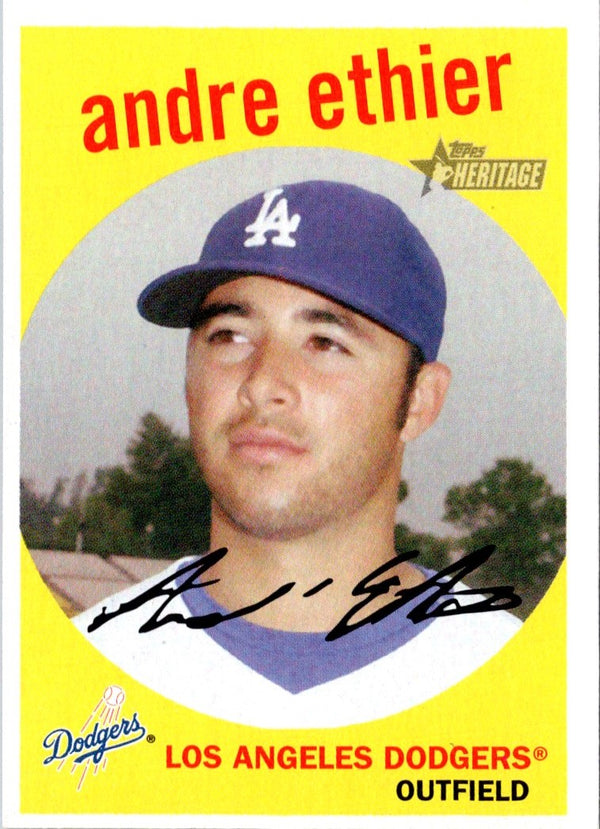 2008 Topps Heritage Andre Ethier #9