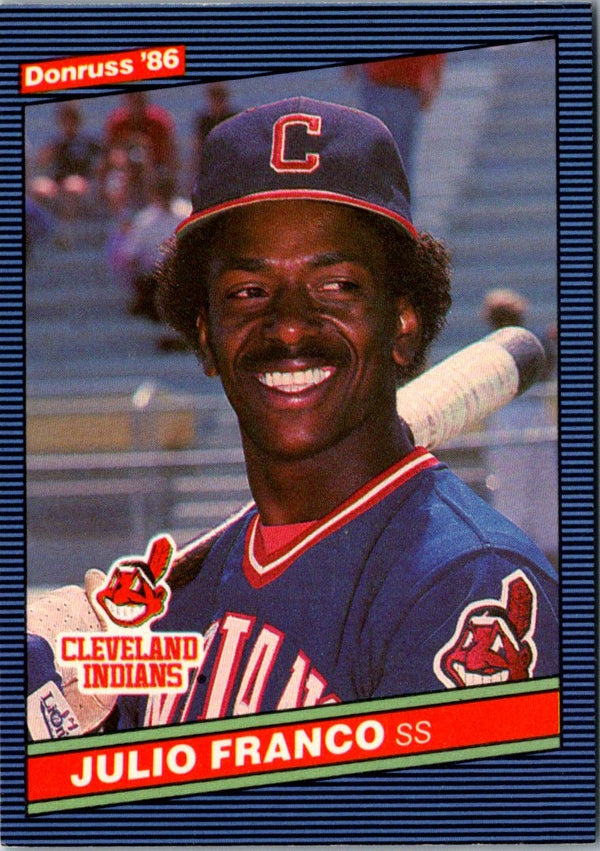 1986 Donruss Julio Franco #216