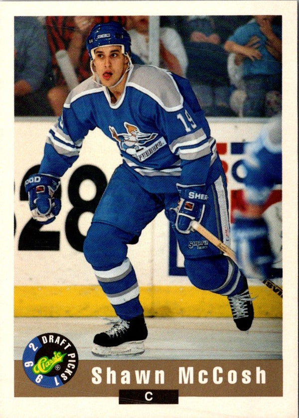 1992 Classic Draft Picks Shawn McCosh #111