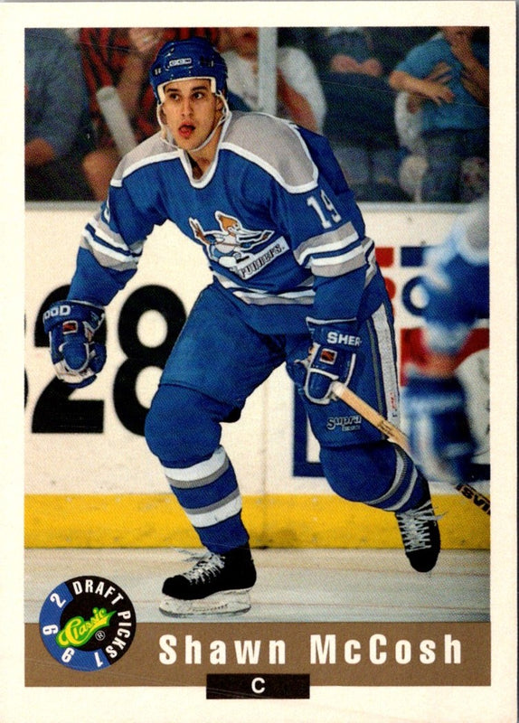 1992 Classic Draft Picks Shawn McCosh #111