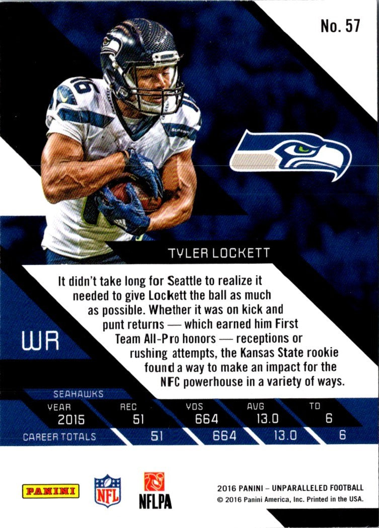 2016 Panini Unparalleled Tyler Lockett