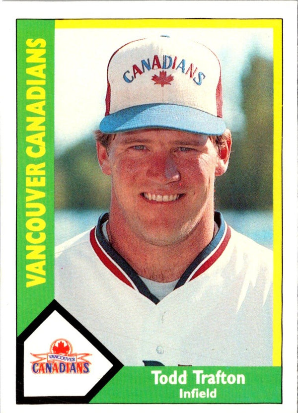 1990 CMC Vancouver Canadians Todd Trafton #20