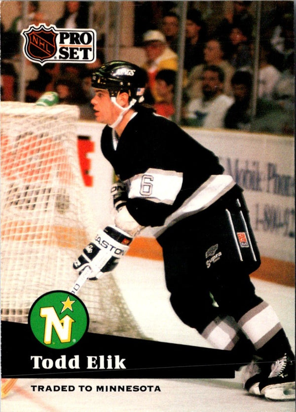 1991 Pro Set Todd Elik #94