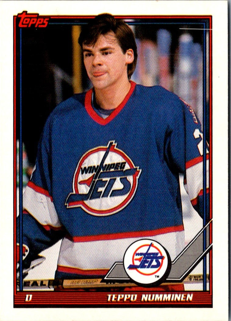 1991 Topps Teppo Numminen