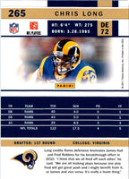 2011 Score Chris Long #265