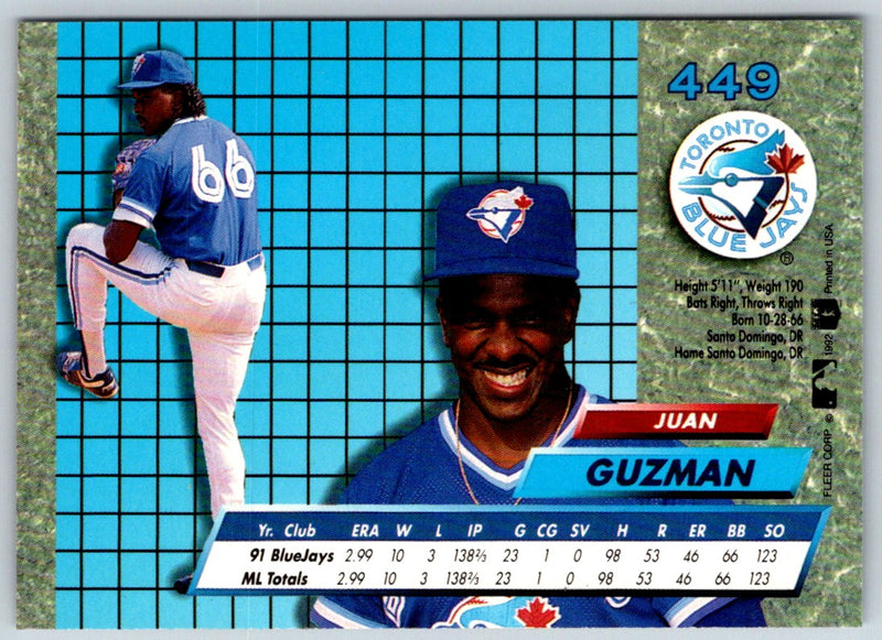 1992 Ultra Juan Guzman