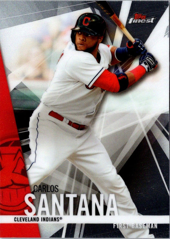 2017 Finest Carlos Santana #17