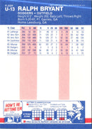 1987 Fleer Update Glossy Ralph Bryant