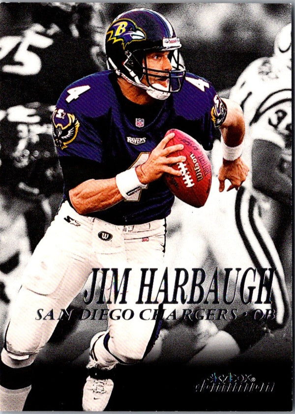 1997 Collector's Edge Masters Jim Harbaugh #116