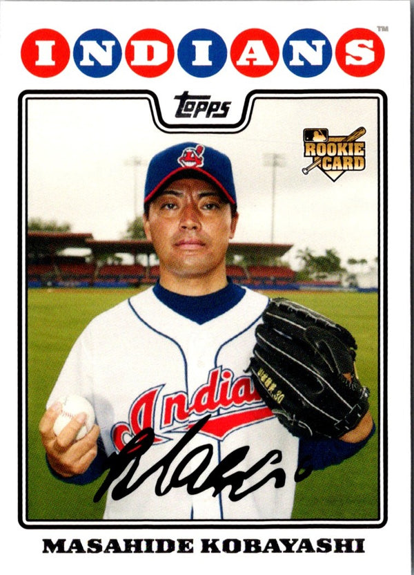 2008 Topps Masahide Kobayashi #529 Rookie