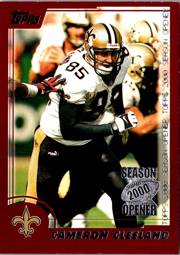 2000 Topps Season Opener Cameron Cleeland #34