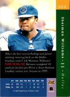 1996 Playoff Absolute Sherman Williams #9