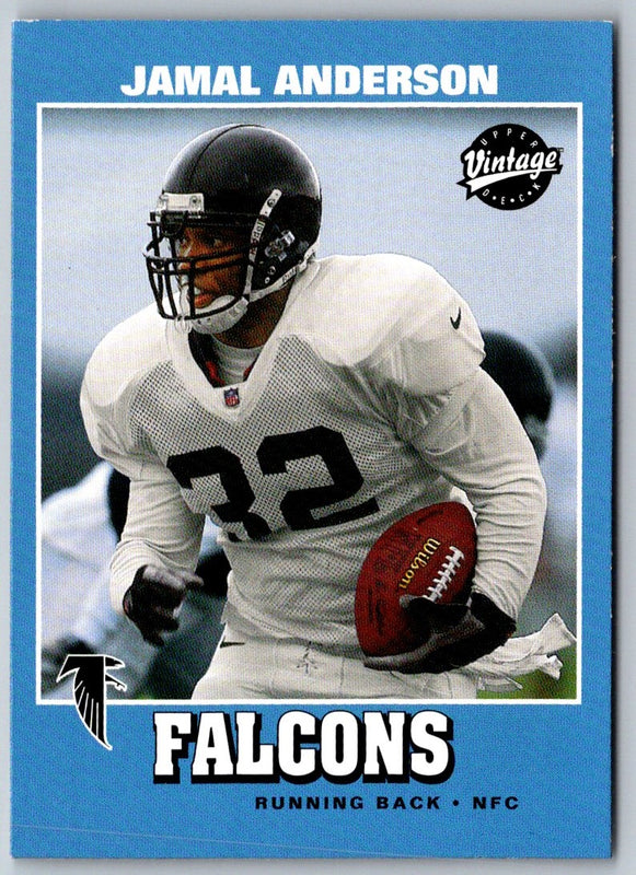 2001 Upper Deck Vintage Jamal Anderson #6