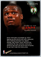 1998 Hoops Pump Up The Jam Antoine Walker #6 PJ