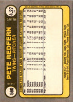 1981 Fleer Pete Redfern #560
