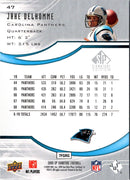 2009 SP Signature Jake Delhomme