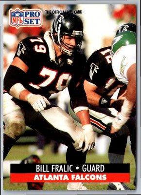 1991 Pro Set Bill Fralic #4
