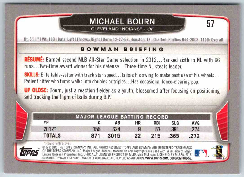 2013 Bowman Michael Bourn