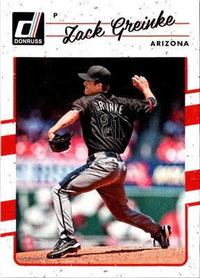 2017 Donruss Zack Greinke #48