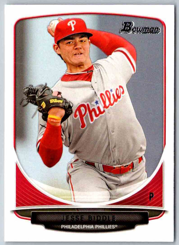 2013 Bowman Jesse Biddle #TP-6