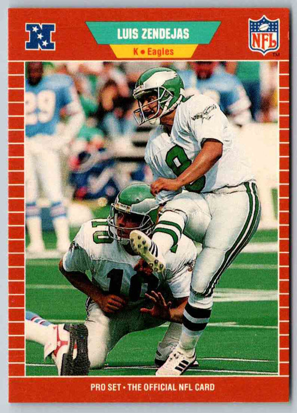 1989 NFL Proset Luis Zendejas #326