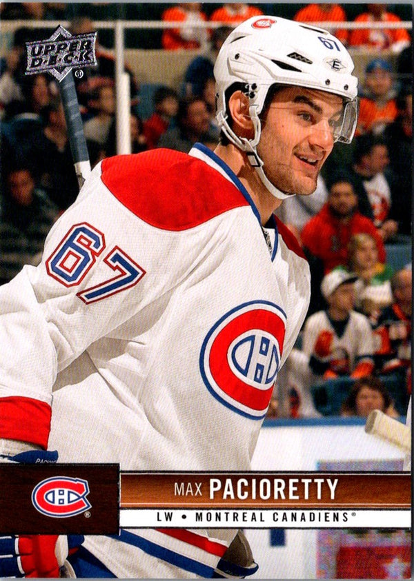 2012 Upper Deck Max Pacioretty #91