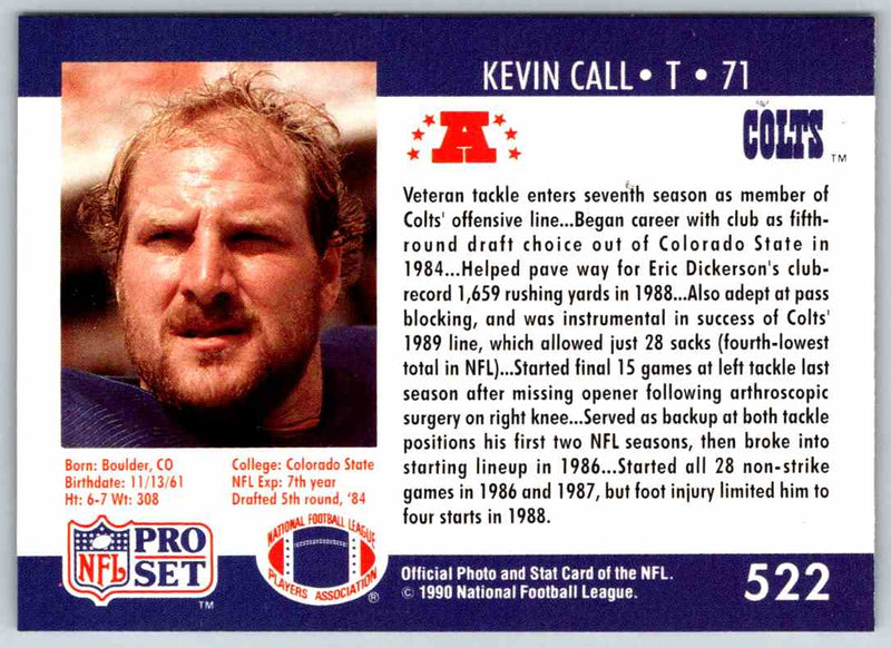 1992 Proset Kevin Call