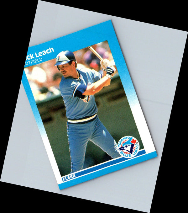 1985 Fleer Rick Leach #112