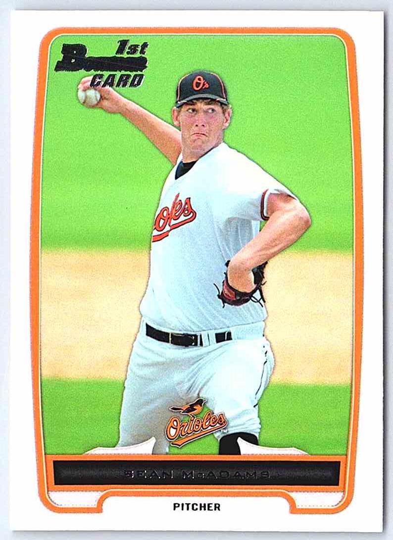 2012 Bowman Sean McAdams